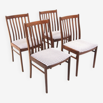 Set de 4 chaises scandinave en chêne, Suède, 1960