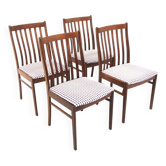 Set de 4 chaises scandinave en chêne, Suède, 1960
