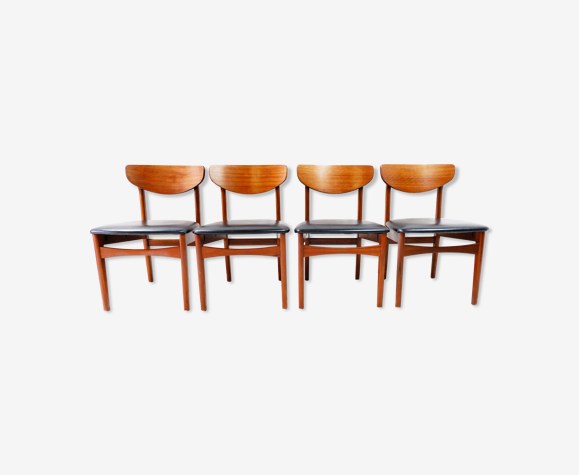 Set of 4 dining chairs by Nathan Furniture