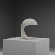 Metal 'Dania' table lamp by Dario Tognon and Studio Celli for Artemide