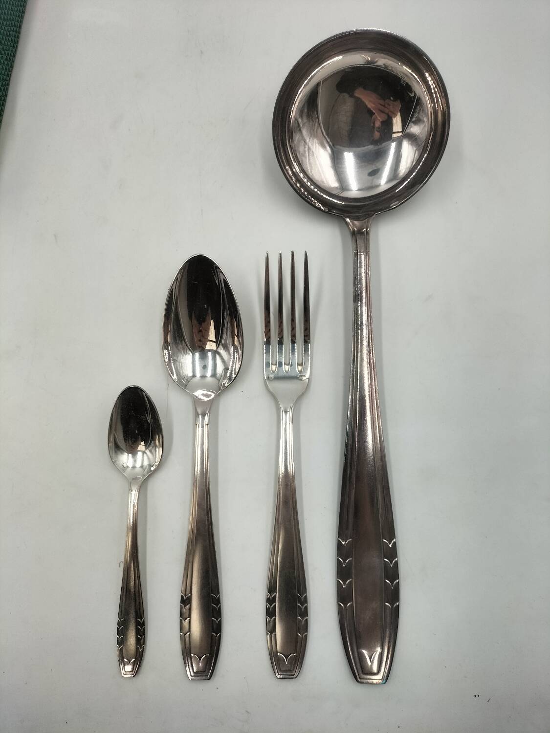 Ménagère métal argenté art deco