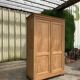 XXL Parisian wardrobe in solid light oak