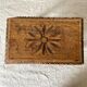 Tabouret bas en bois sculpté style Breton