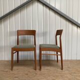 Kai Kristiansen Danish Teak Dining Chair K.S. Mobler Set of 6