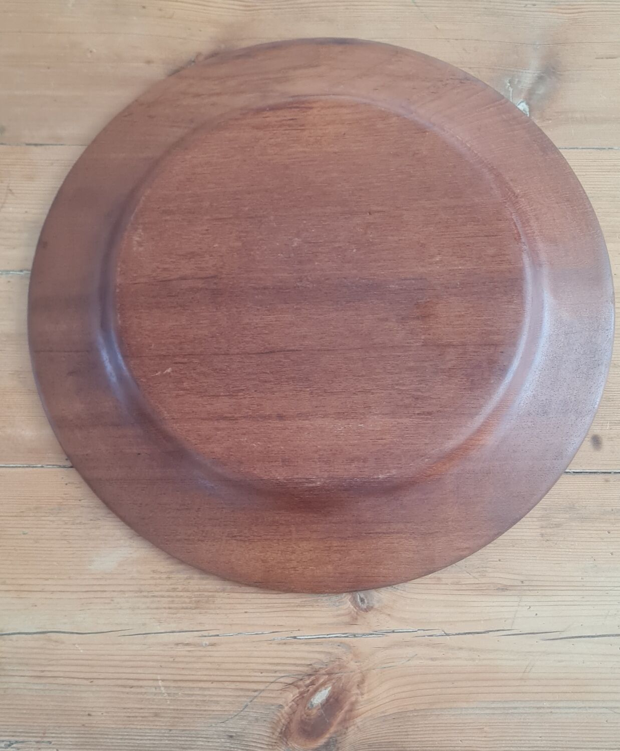 Solid teak top