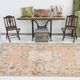 5x9 Red Soft Color Pastel Classic Turkish Area Rug, 161x271Cm SK 4879
