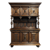 Buffet de style Renaissance en noyer