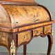 Bureau à cylindre en marqueterie de style Louis XV, XIXe siècle