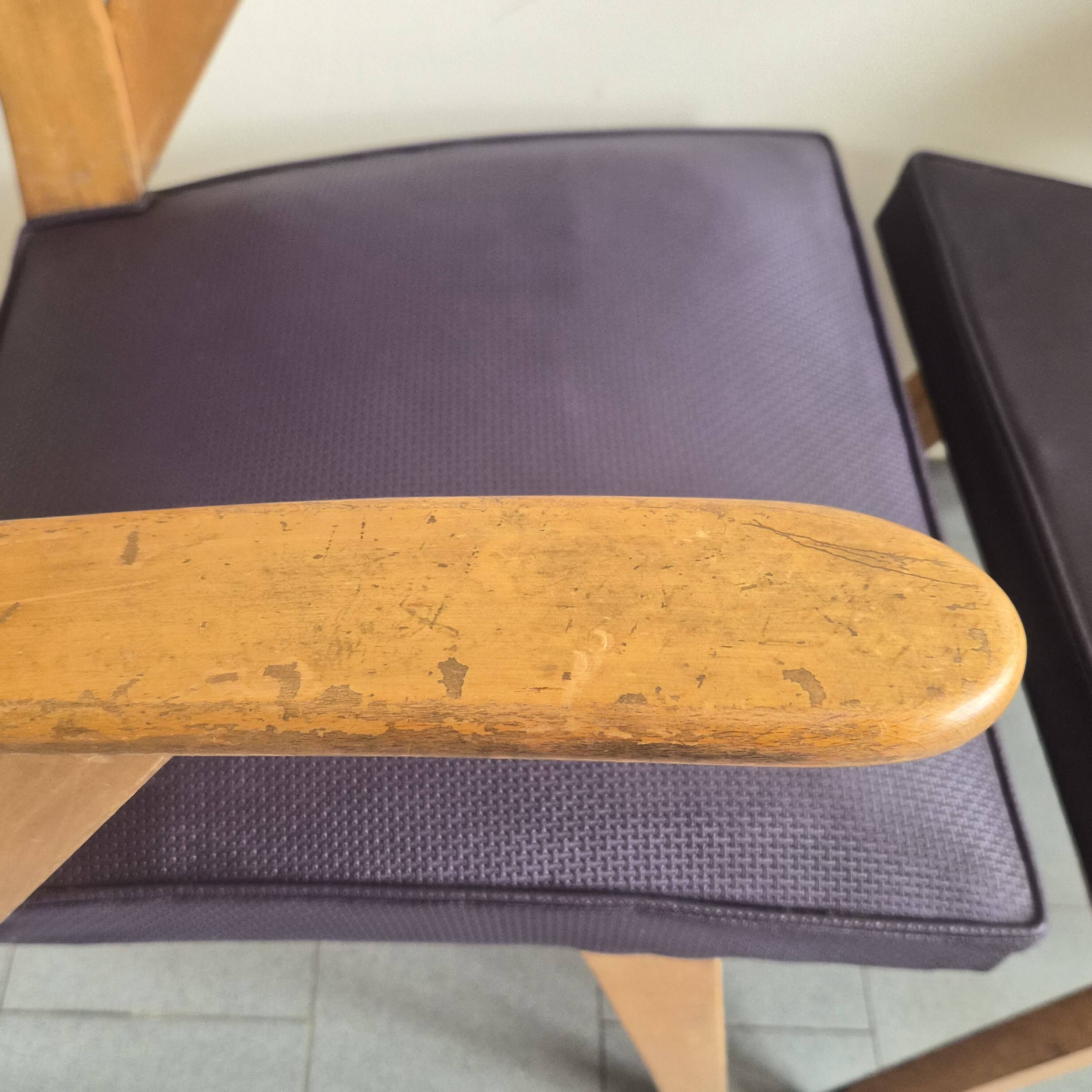 Paire de fauteuils bridge vintage 1950