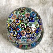 Murano millefiori blown glass carafe