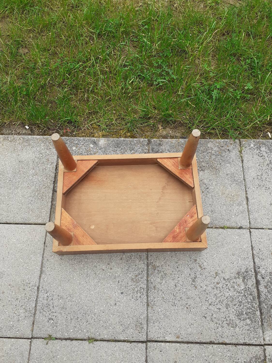 Vintage bedside table