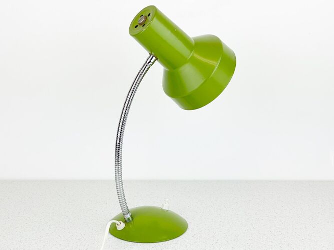 Lampe de bureau vert col de cygne  lampe de table