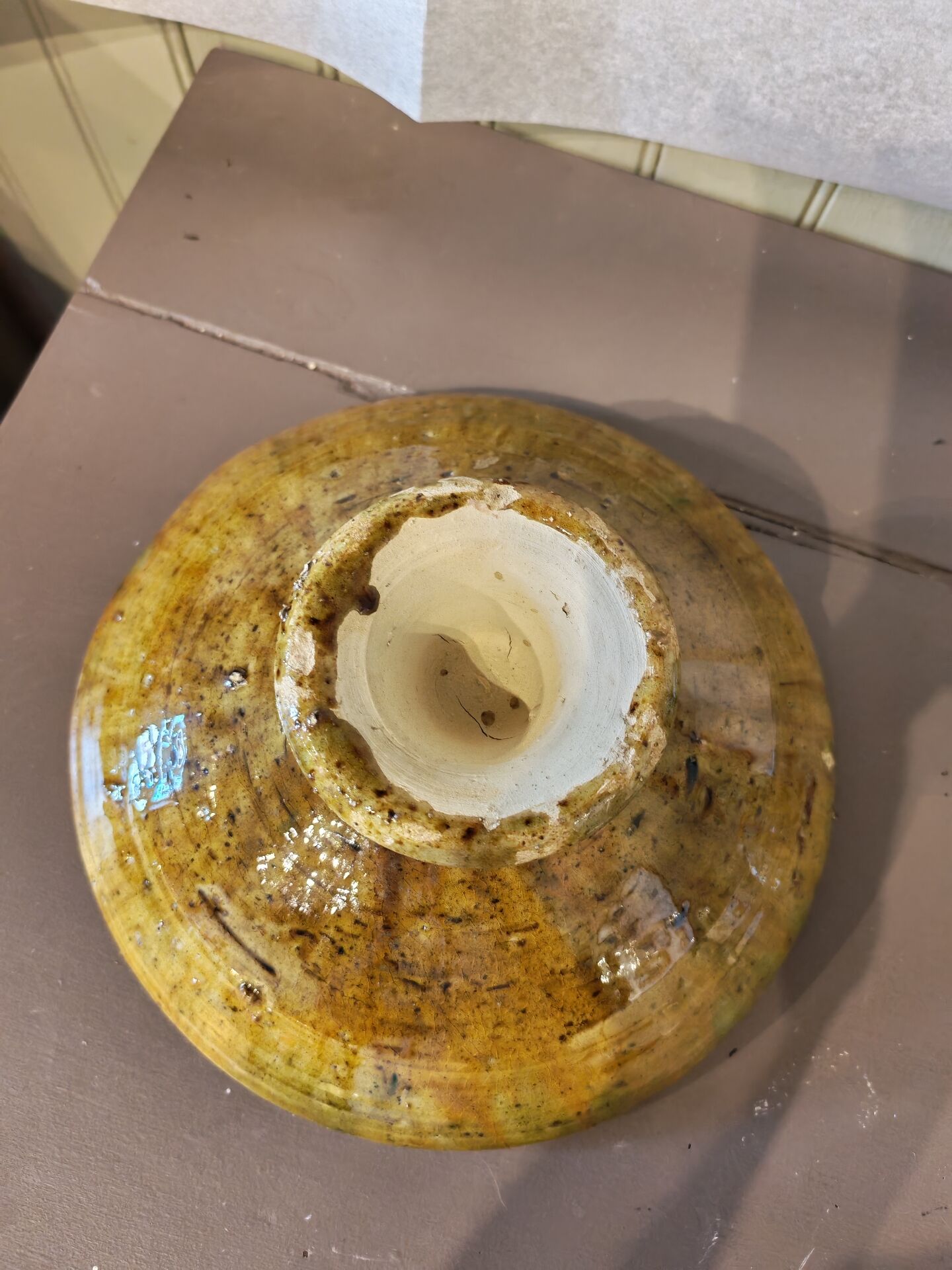 Tamegroute footed bowl