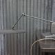 Floating industrial dazor desk lamp