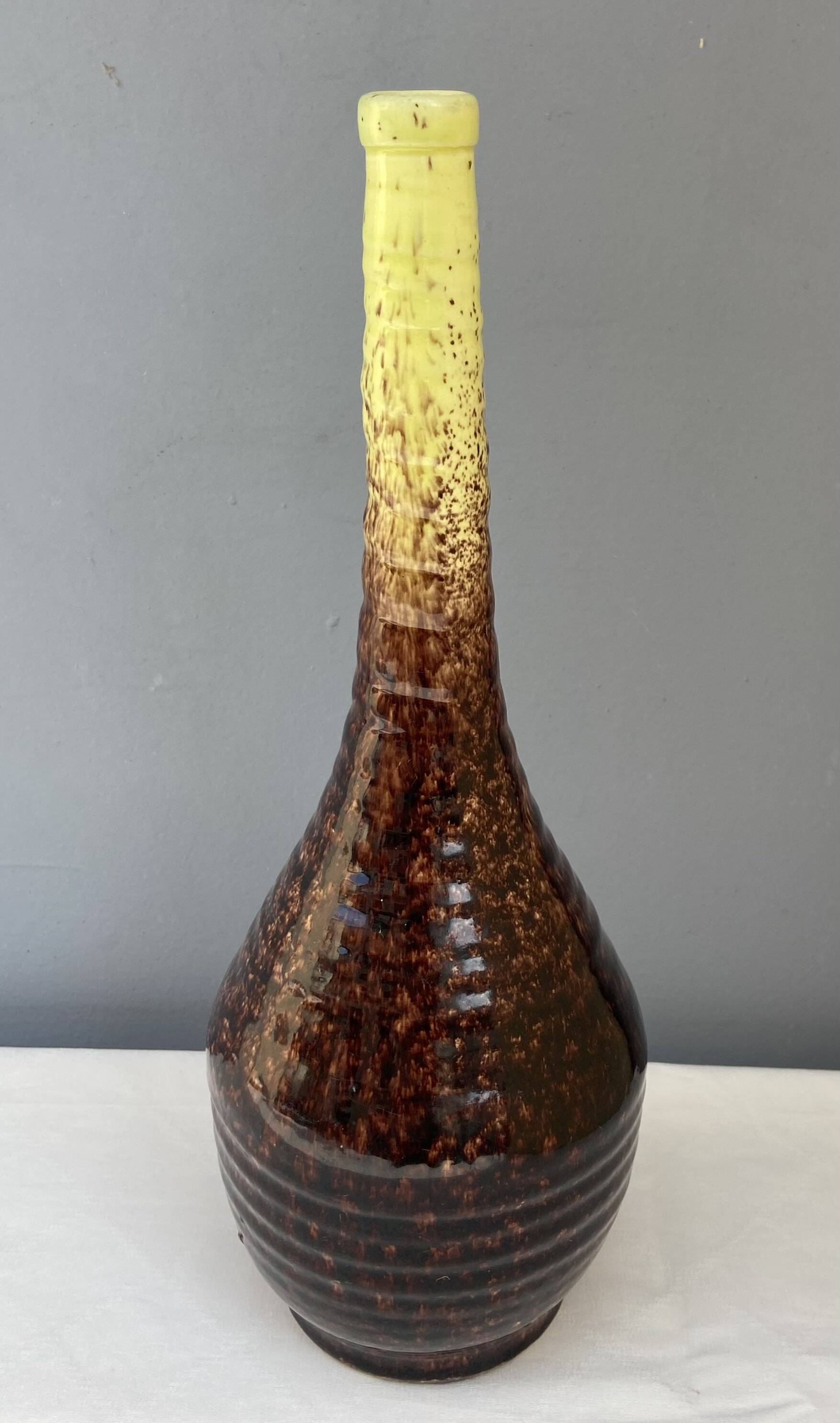 Accolay vase en céramique années 60