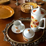 Old baroque metal frame