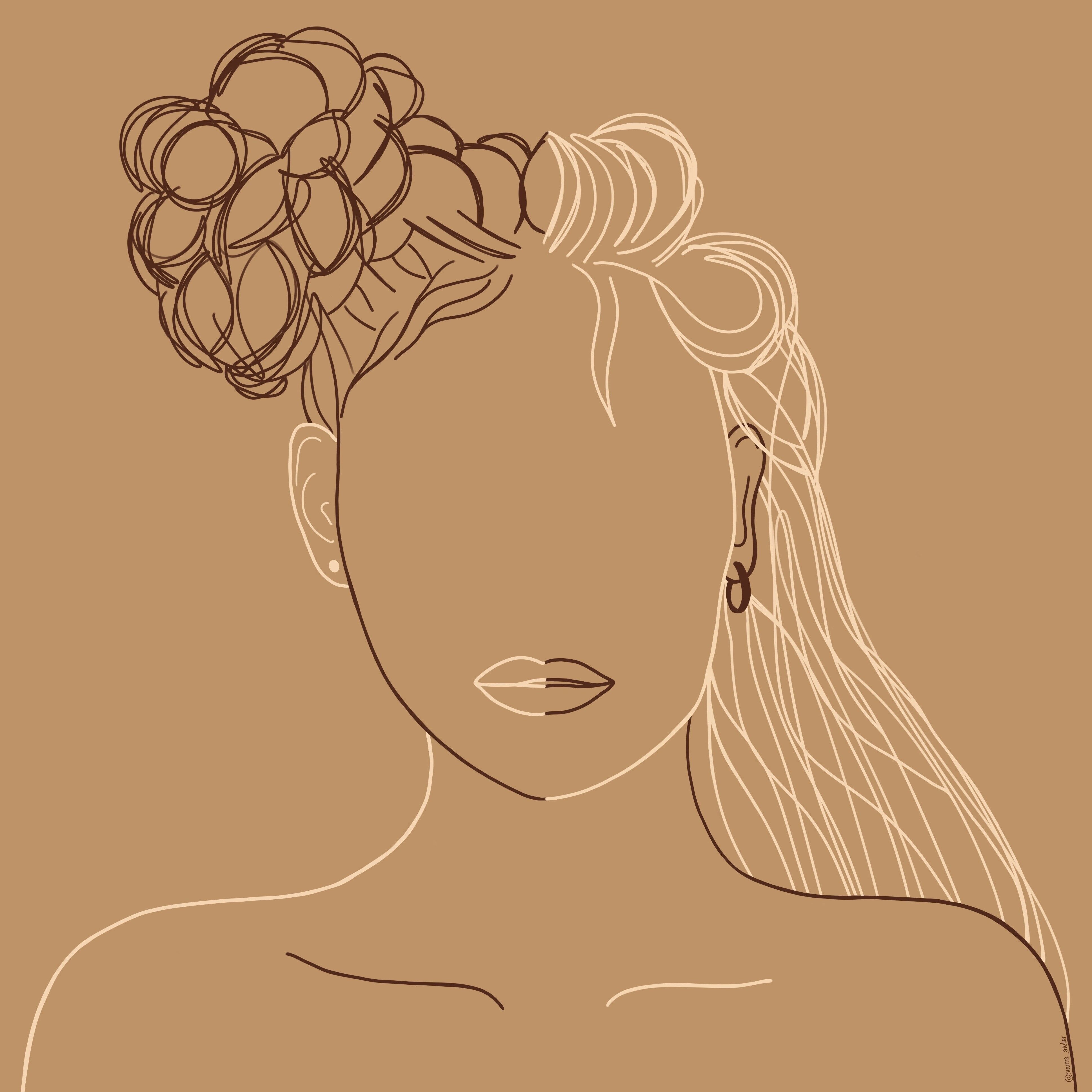 Illustration "Mystic Woman" by Noums Atelier