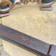 Paire de CHENETS Laiton Massif VINTAGE