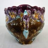 Large planter cache pot borbotine Onnaing art nouveau