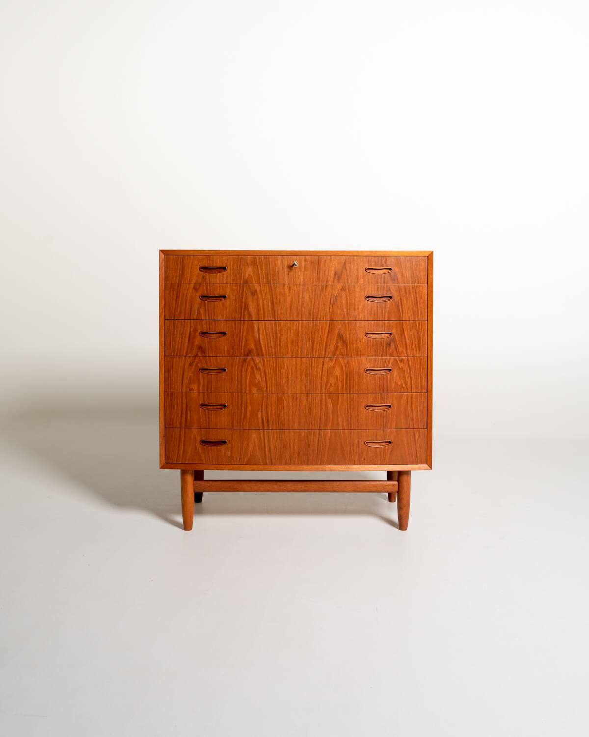 Commode en teck danois, années 1960