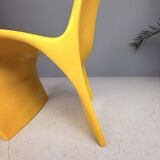 Sculptural Molded Fiberglass Chair, Europe, 1970s