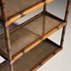 Faux bamboo bookcase