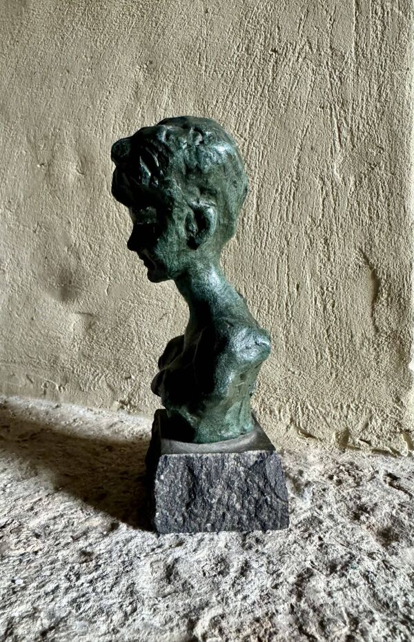 Buste femme signé Ernest Patris, (1909-1981)