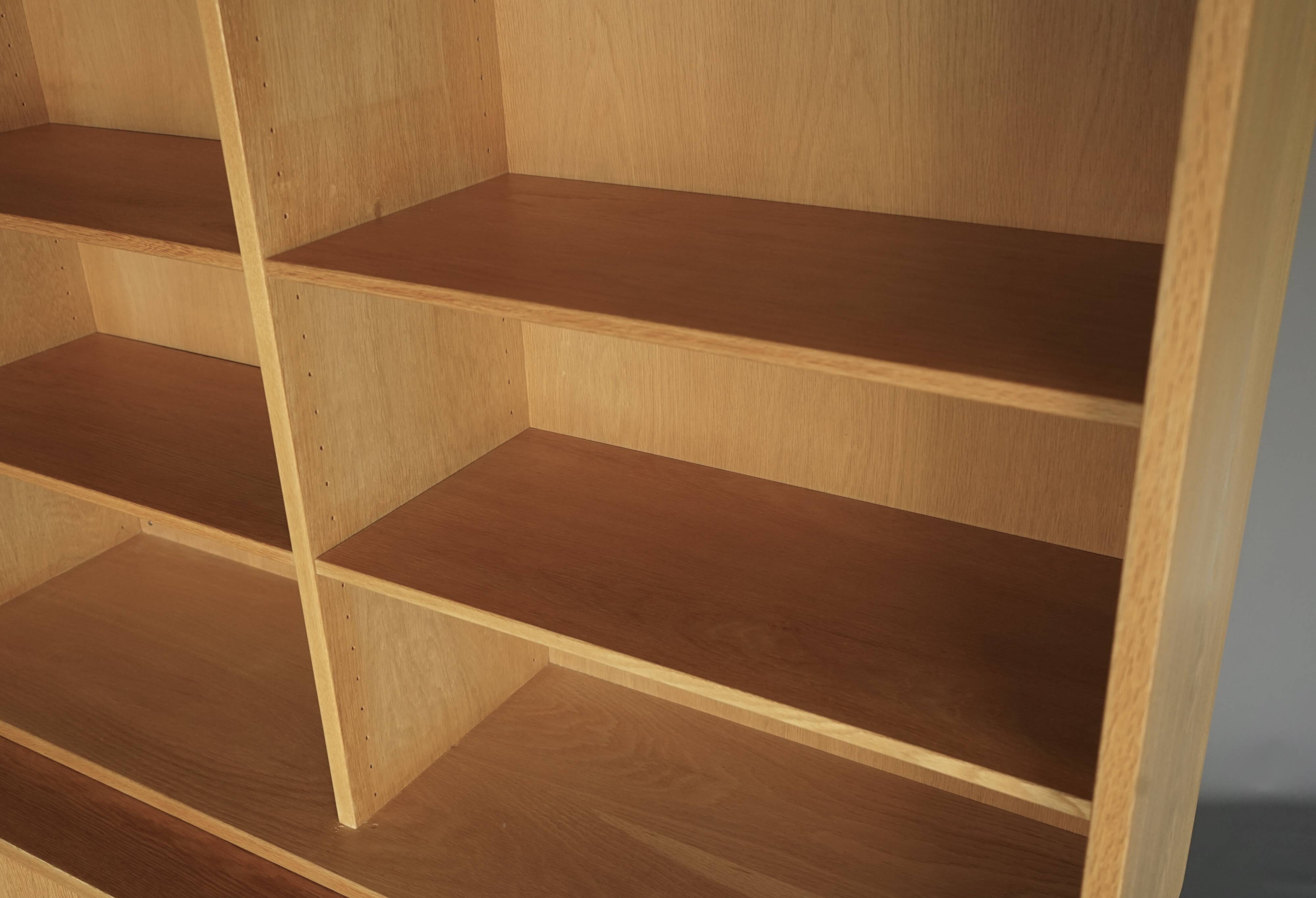 Oak Bookcase by Børge Mogensen for Karl Andersson & söner. Sweden, 1960s