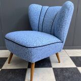 Blue cocktail chair 1950s