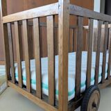 Vintage baby caravan bed