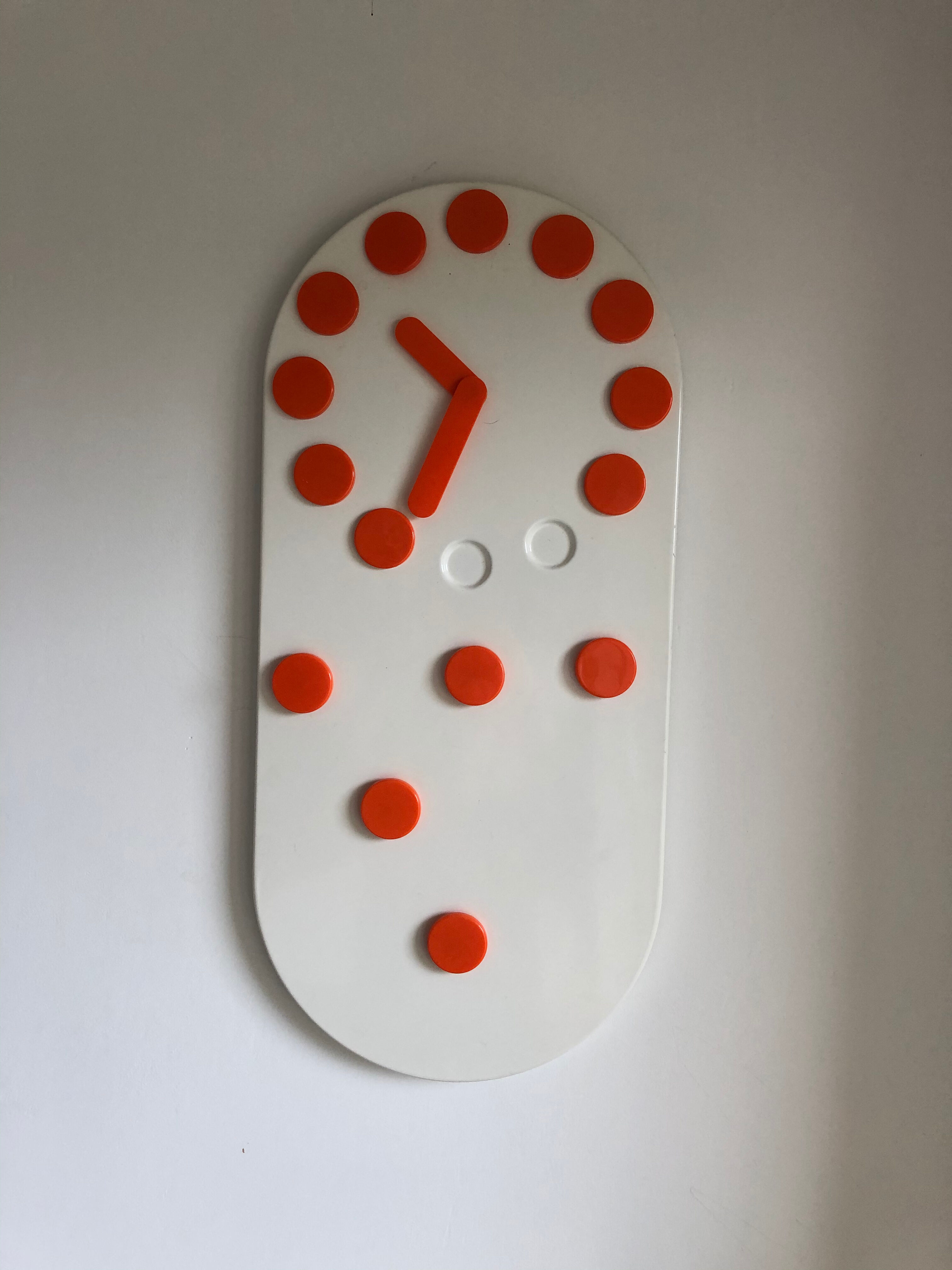 Vintage space age clock