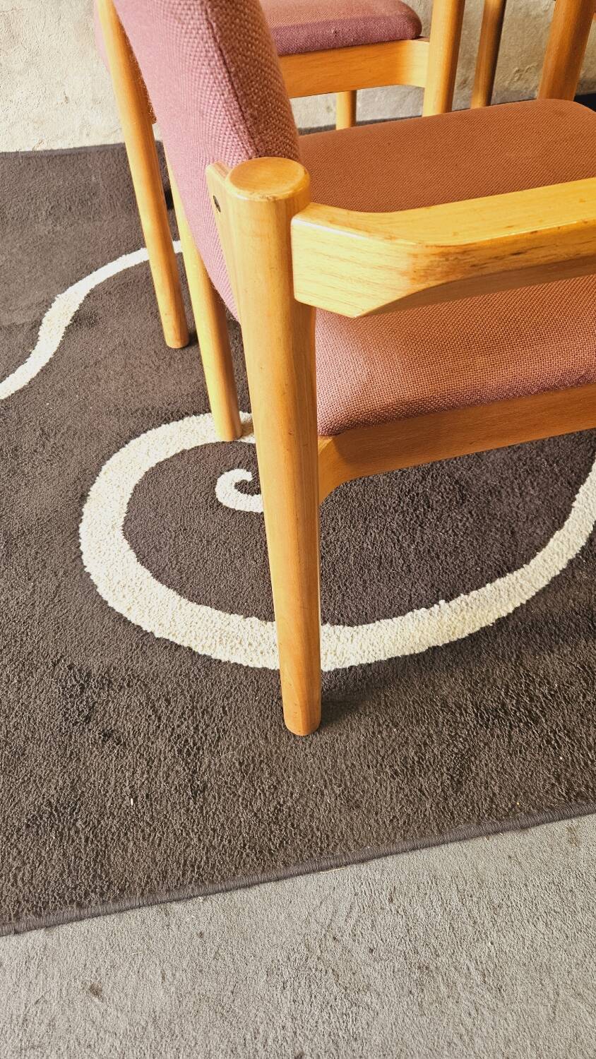 Set of 4 bentwood armchairs from the 1980s