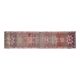 Rainbow Colorful Turkish Vintage Handmade Wool Runner Rug 86x358