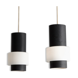 Hanging lamps NT-61 by Louis Kalff for Philips 1960
