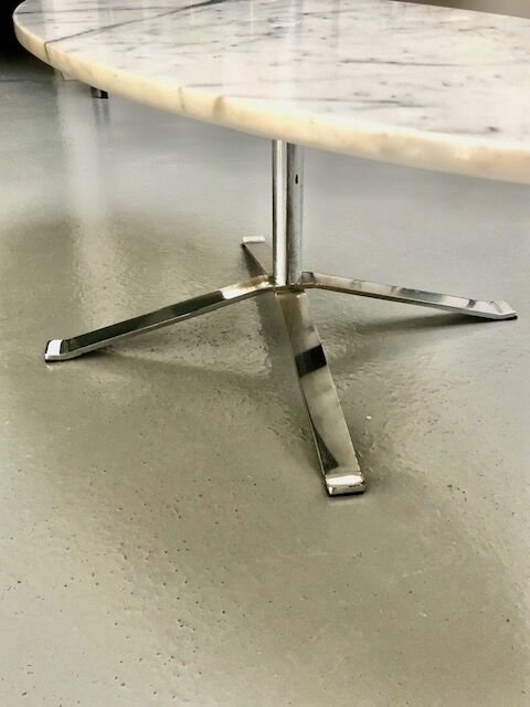 White marble coffee table