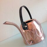 Vintage red copper watering can 60s/70s