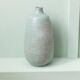 Vase en grès menthe par Carl Fischer pour PGH Bürgel – Céramique de studio organique du milieu du siècle, années 1960