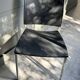 Lot de Chaise Sand 447 cuir noir Desalto
