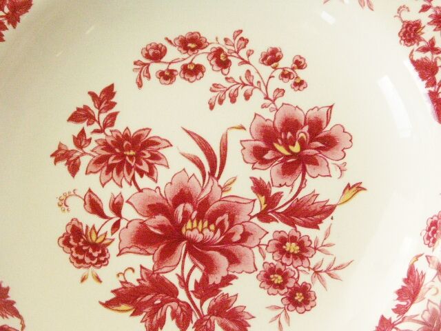Lot 5 hollow plates old Sarreguemines Aubusson collection