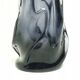 Vase Sekacz Modernisme, verre froissé, Huta Wołomin, Pologne, années 1980