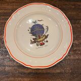 hot air balloon plates