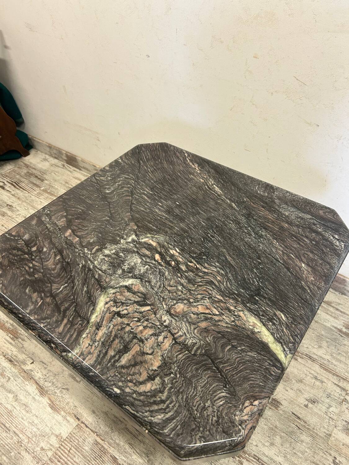 Coffee table, marble coffee table made in Italy