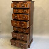 Georgian Revival tallboy chest on chest