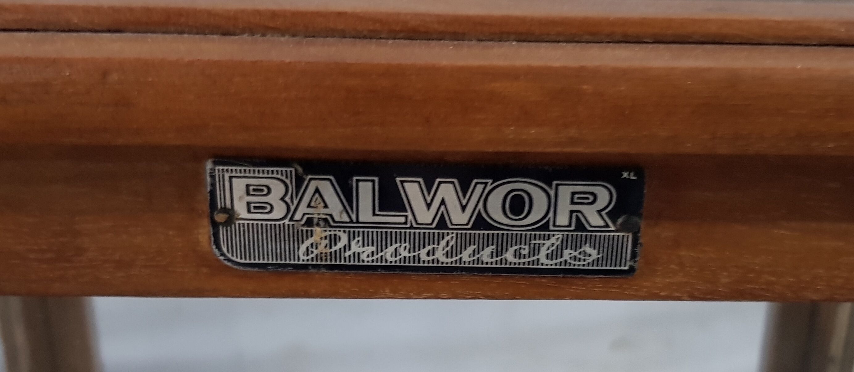 Old teak scale box