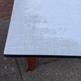 Mid-century kitchen table Formica 1960 french table