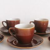 Set of 9 Villeroy and Boch cups