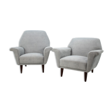 1960 Set of Two Georg Thams Lounge Chairs