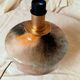 Handmade lamp in brass and Murano glass
