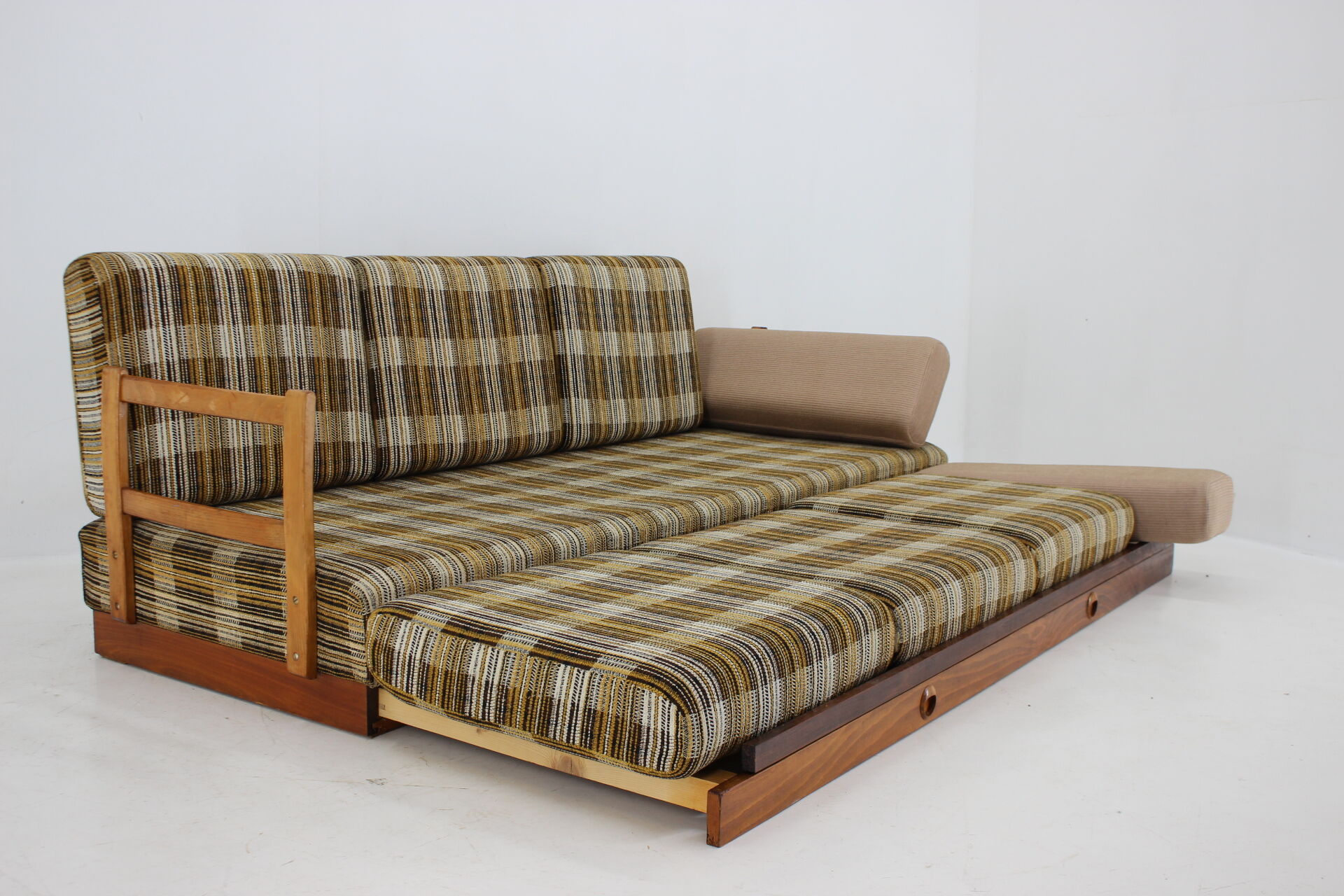 1970s Three Seater Sofa by Drevotvar, Czechoslovakia