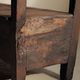 Wooden chest bench from Auvergne, 19th century